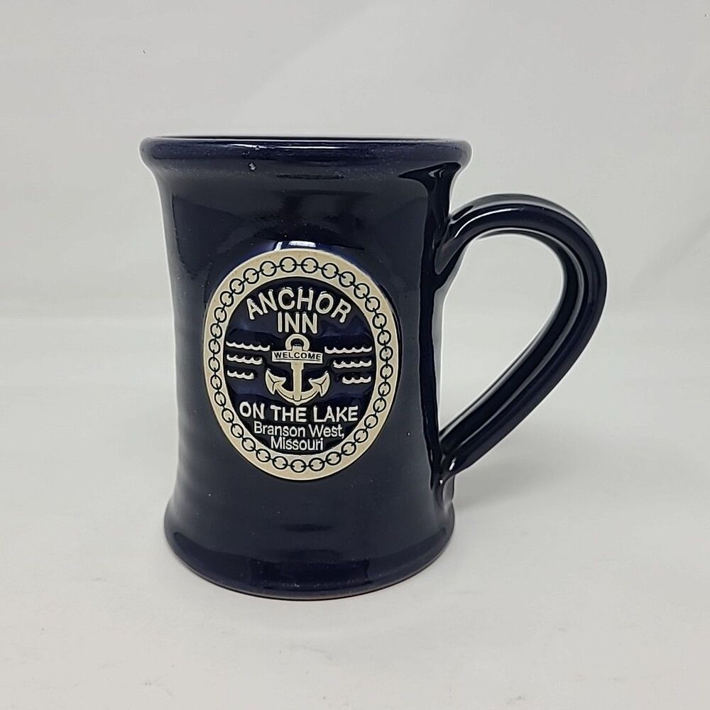 Deneen Pottery Anchor Inn On The Lake Branson West Missouri Pottery Mug